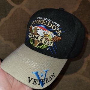 Veteran Cap Hat Snap Back
